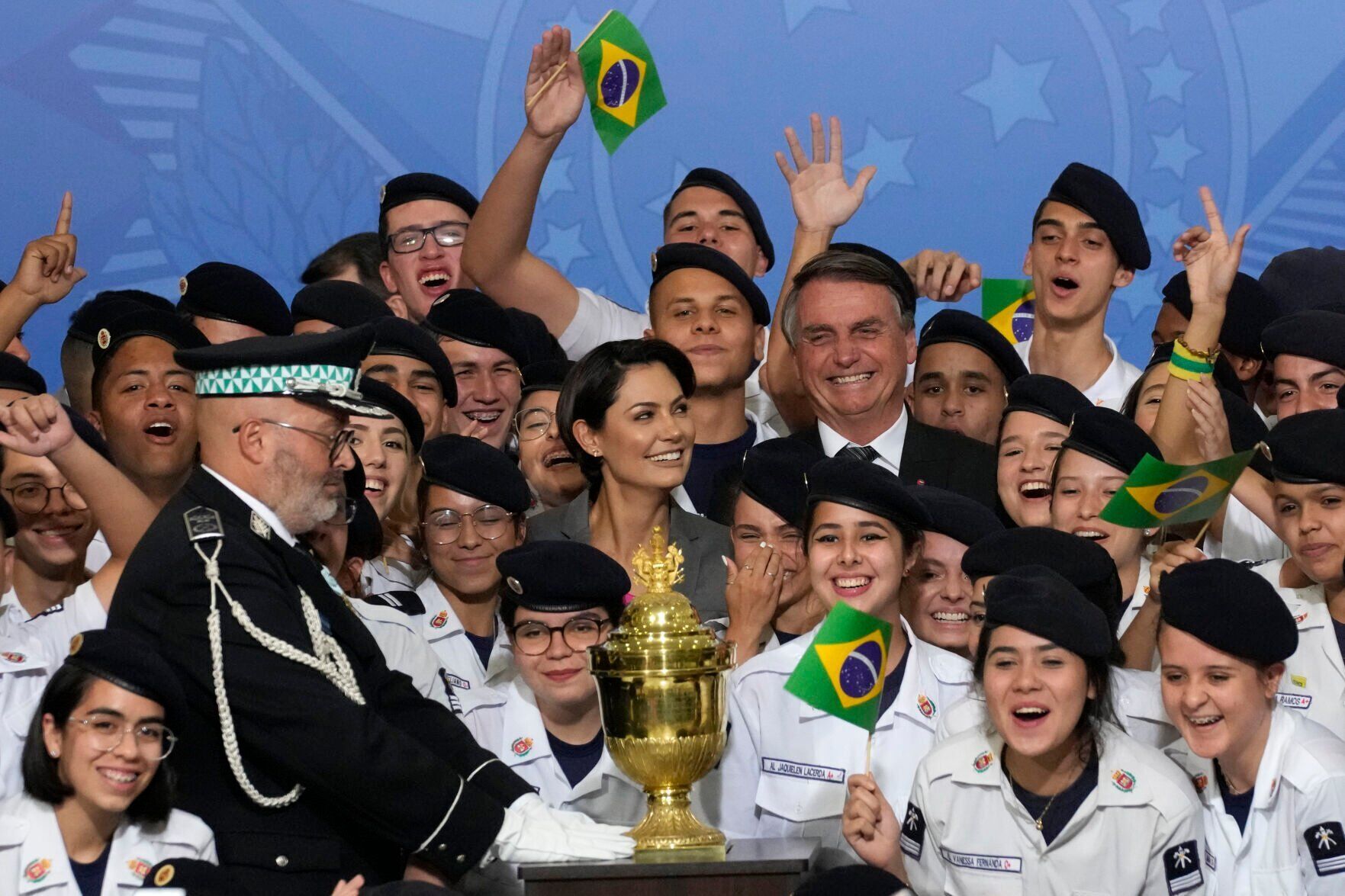 APTOPIX Brazil Emperor's Heart